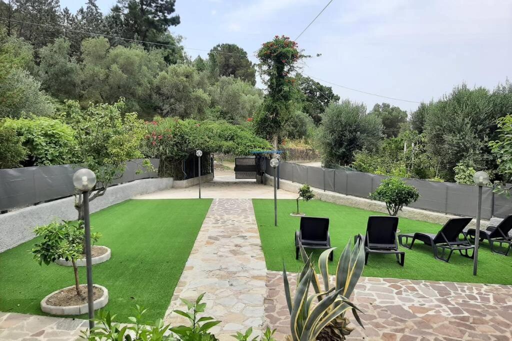 Villa Cilento Mare, Bellissima Con Ampio Giardino Capitello Exterior foto